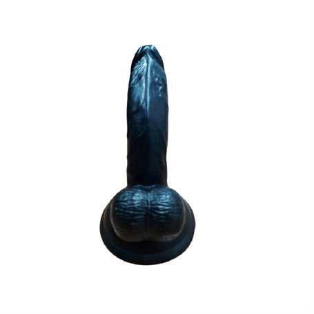 13 cm Belden Bağlamalı Realistik Zenci Dildo Penis