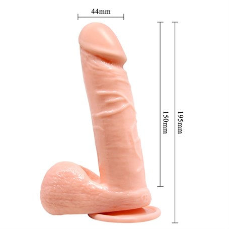 19,5 cm Belden Bağlamalı Realistik Dildo Penis