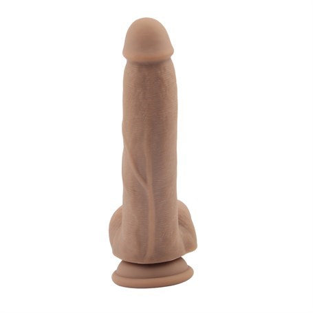 20,5 cm Belden Bağlamalı Gerçekçi Melez Dildo Penis -Boss