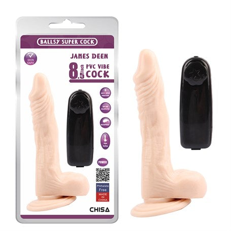 22 cm Gerçekçi Rotasyon & Titreşimli Dildo Vibratör Penis