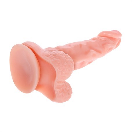 17 cm Belden Bağlamalı Realistik Vantuzlu Dildo Penis