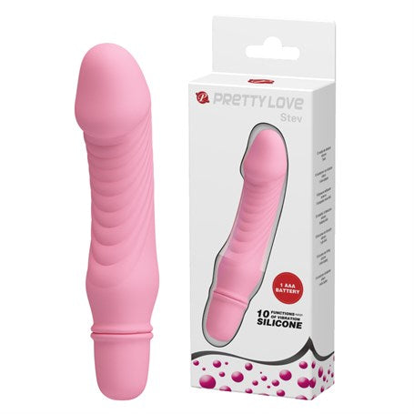 Titreşim Özellikli Vibratör Açık Pembe 13.5 cm Pretty Love