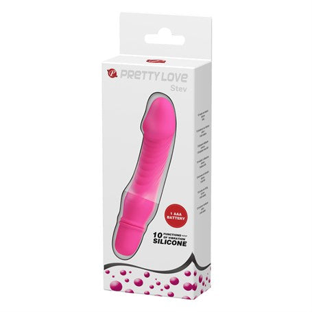 Titreşim Özellikli Vibratör Pembe 13.5 cm Pretty Love