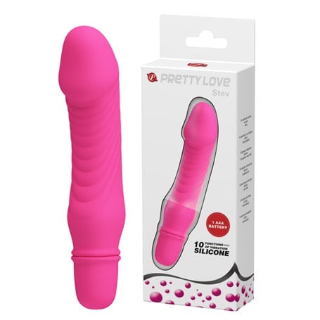 Titreşim Özellikli Vibratör Pembe 13.5 cm Pretty Love