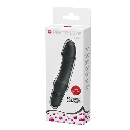 Titreşim Özellikli Vibratör Siyah 13.5 cm Pretty Love