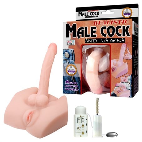 Titreşimli Ses Çıkarma Özelliğine Sahip Realistik Penis Ve Vajina