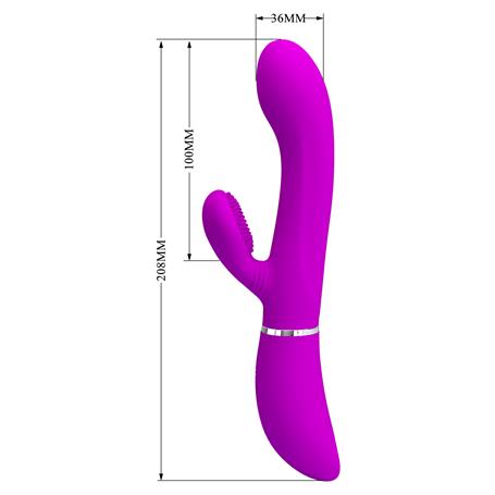USB Şarjlı 12 Titreşim ve Klitoris Dil Uyarım Fonksiyonlu Teknolojik Vibratör
